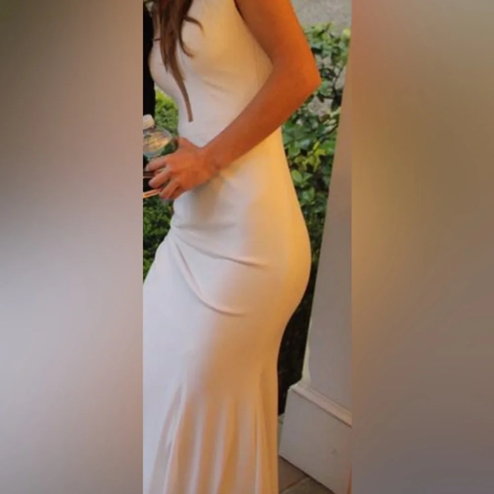 Jovani White Dress 22884 - Picture 7 of 16